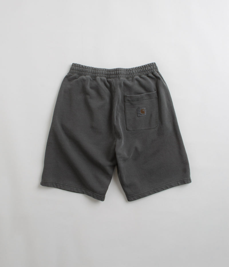 Carhartt Nelson Sweat Shorts in Charcoal