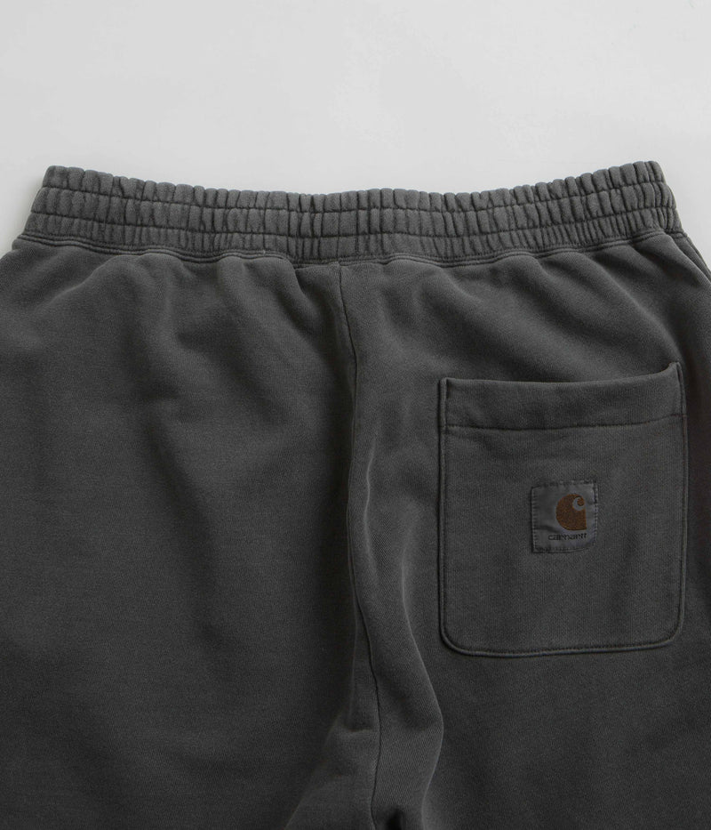 Carhartt Nelson Sweat Shorts in Charcoal