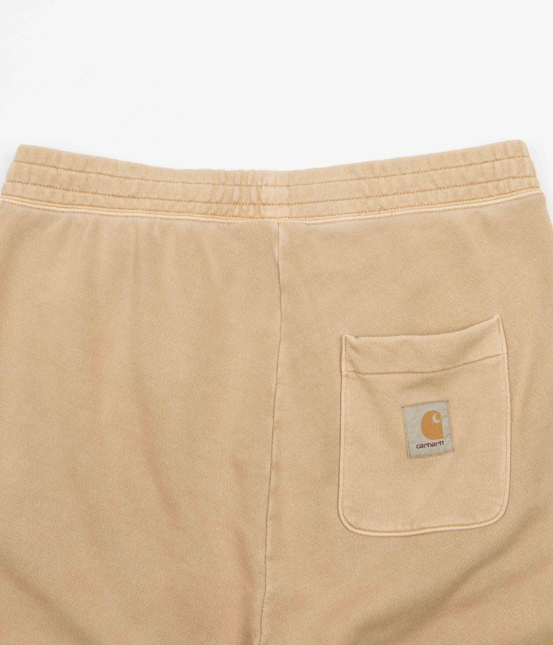 Carhartt Nelson Sweat Shorts in Dusty Hamilton Brown