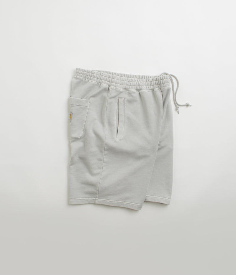 Carhartt Nelson Sweat Shorts in Sonic Silver