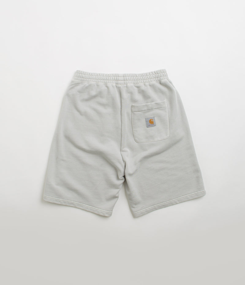 Carhartt Nelson Sweat Shorts in Sonic Silver