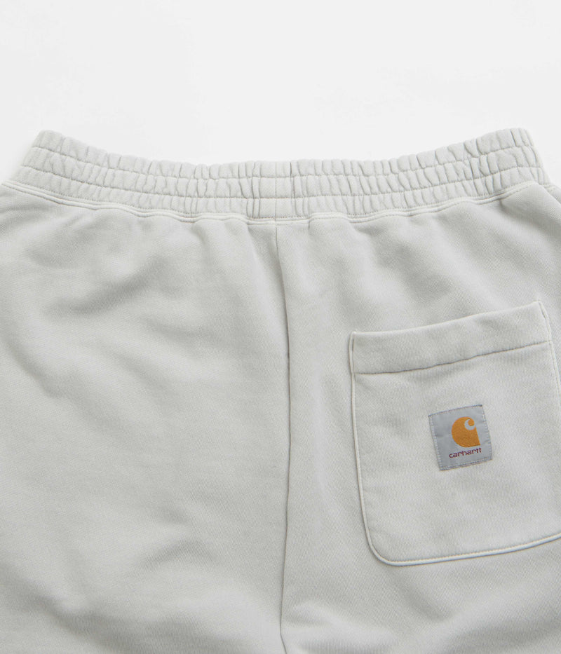Carhartt Nelson Sweat Shorts in Sonic Silver