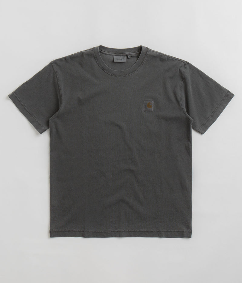 Carhartt Nelson T-Shirt in Charcoal