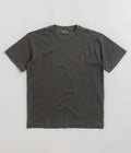 Carhartt Nelson T-Shirt in Charcoal