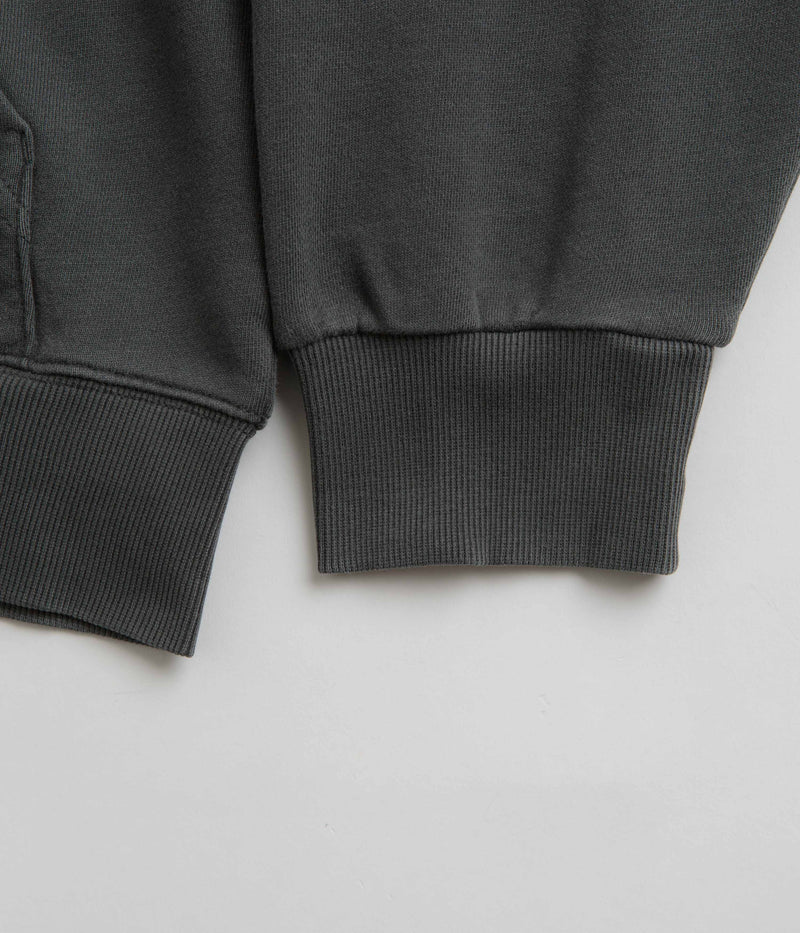 Carhartt Nelson Zip Hoodie in Charcoal