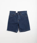 Carhartt Newel Shorts in Blue Stone Washed