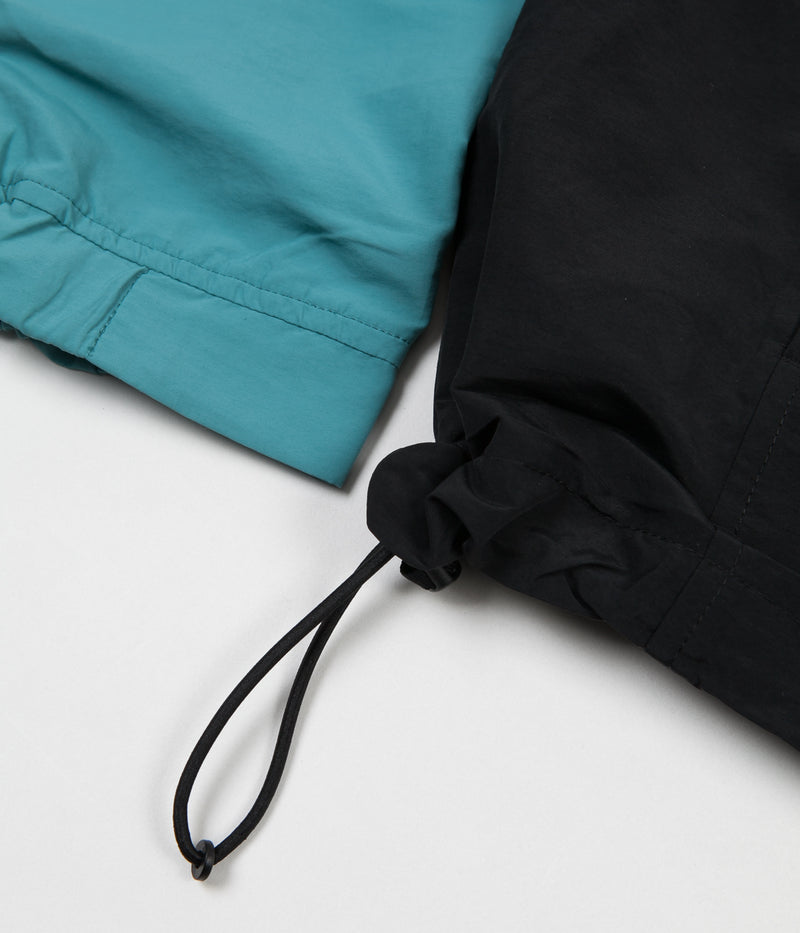 Carhartt Nimbus Two Tone Pullover Jacket in Soft Teal and Black