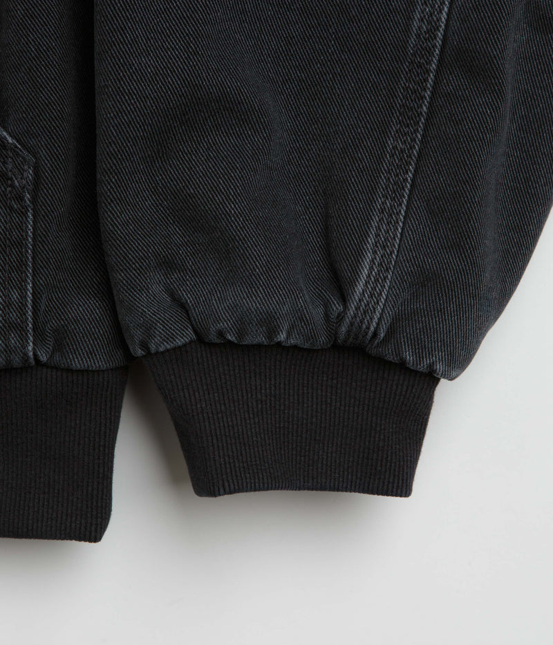 Carhartt OG Active Jacket in Black Stone Washed