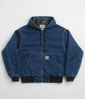 Carhartt OG Active Jacket in Blue Stone Washed