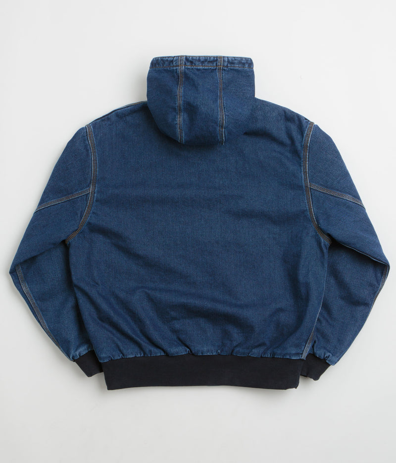 Carhartt OG Active Jacket in Blue Stone Washed
