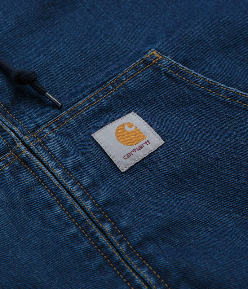 Carhartt OG Active Jacket in Blue Stone Washed