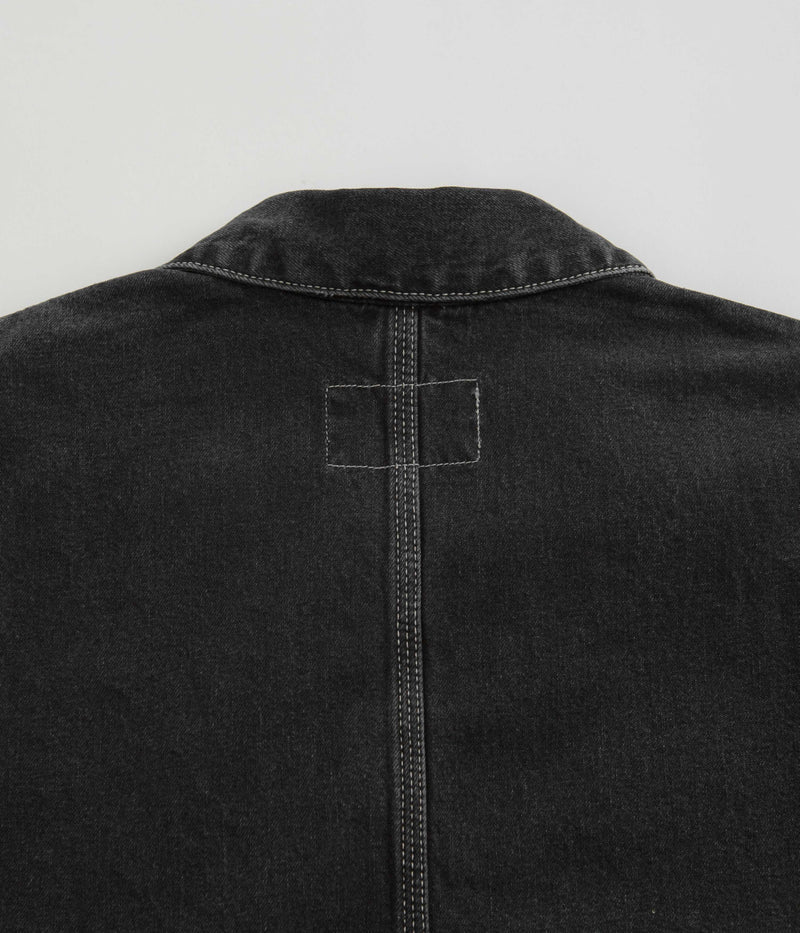 Carhartt OG Chore Coat in Heavy Stone Washed Black