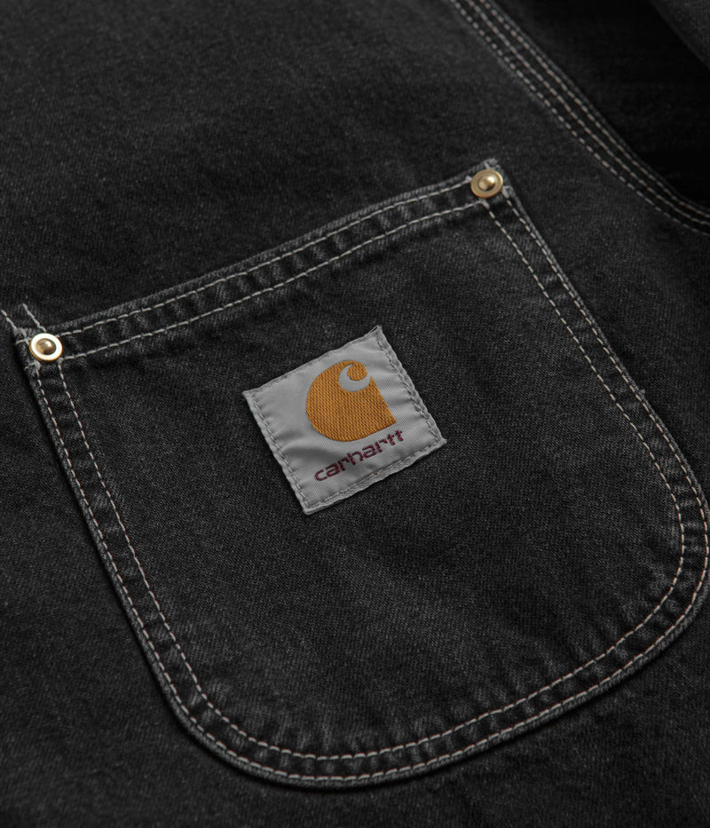Carhartt OG Chore Coat in Heavy Stone Washed Black
