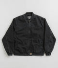 Carhartt OG Santa Fe Bomber Jacket in Stone Dyed Black