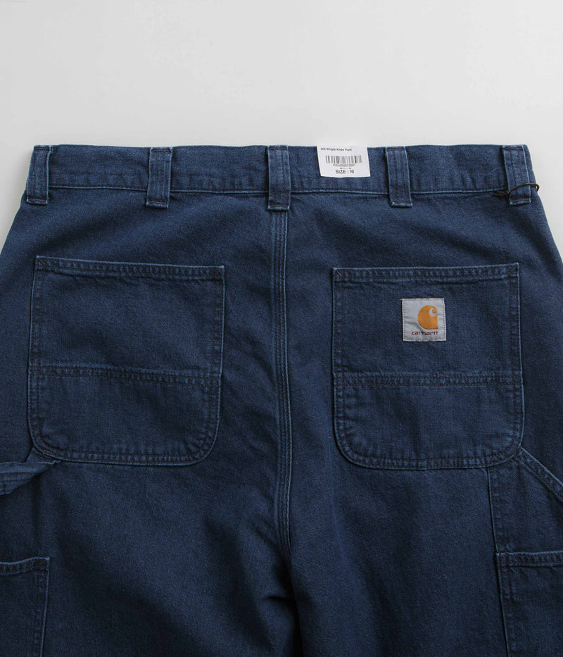 Carhartt OG Single Knee Pants in Blue Stone Washed