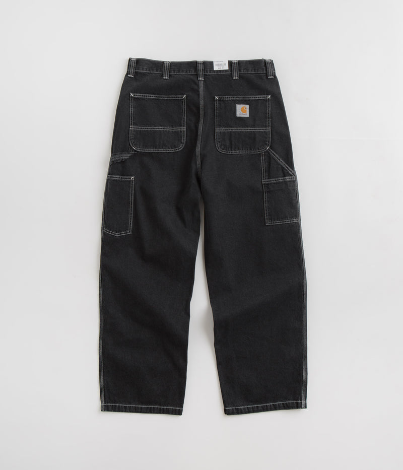 Carhartt OG Single Knee Pants in Stone Washed Black
