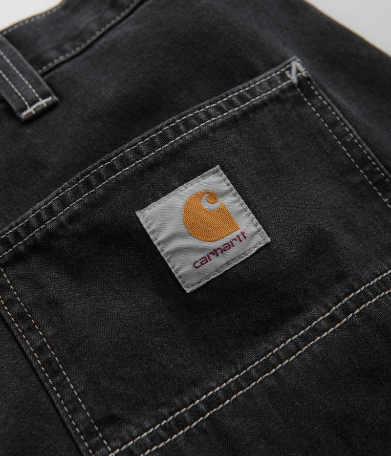 Carhartt OG Single Knee Pants in Stone Washed Black