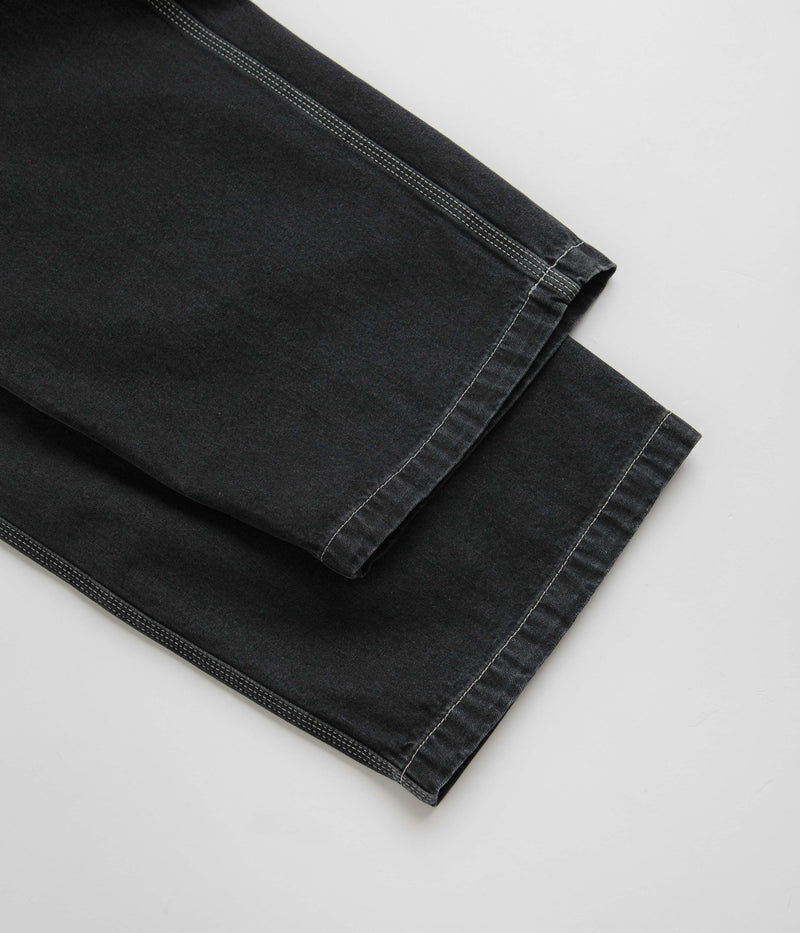 Carhartt OG Single Knee Pants in Stone Washed Black