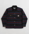 Carhartt Oregon Jacket in Starco Stripe and Black