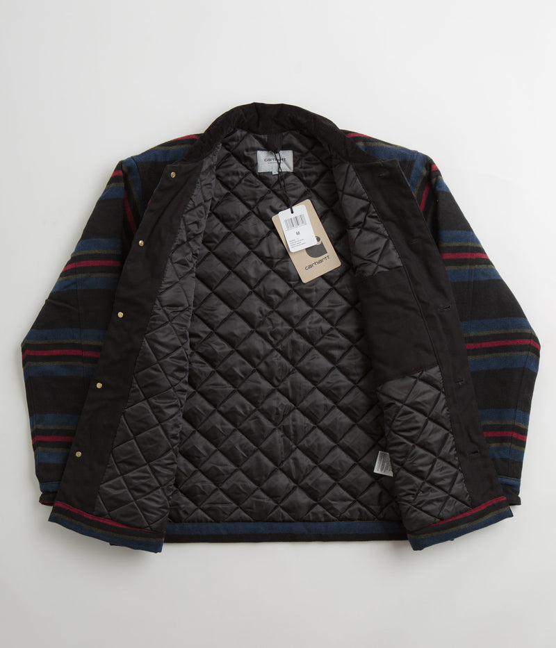 Carhartt Oregon Jacket in Starco Stripe and Black