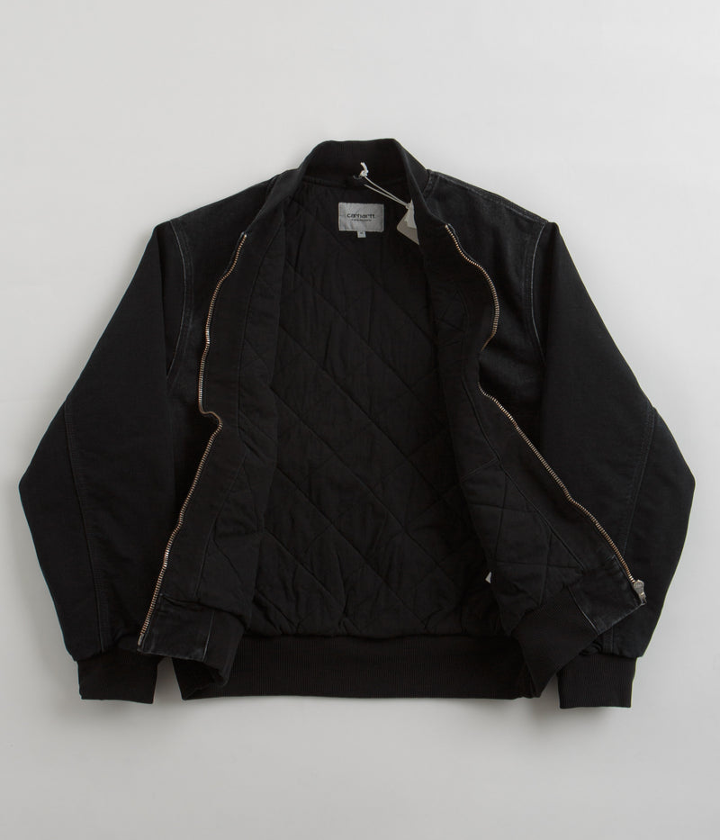 Carhartt Paxon Bomber Jacket in Black and Black