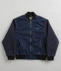 Carhartt Paxon Bomber Jacket in Blue and Dark Navy