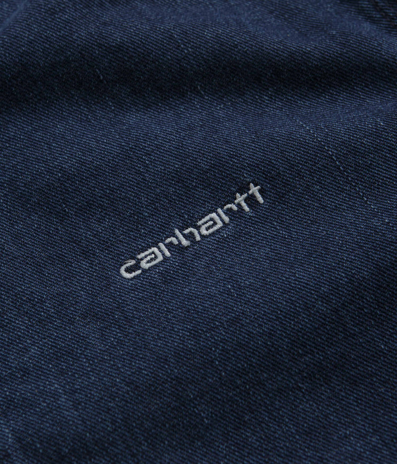 Carhartt Paxon Bomber Jacket in Blue and Dark Navy