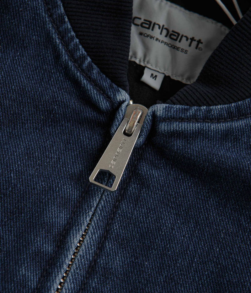 Carhartt Paxon Bomber Jacket in Blue and Dark Navy
