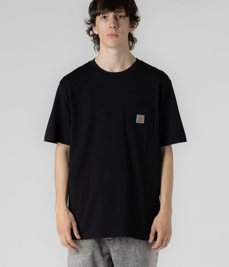 Carhartt Pocket T-Shirt in Black