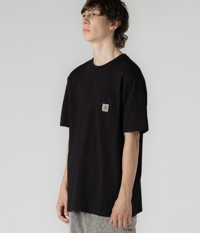 Carhartt Pocket T-Shirt in Black