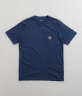 Carhartt Pocket T-Shirt in Elder and White
