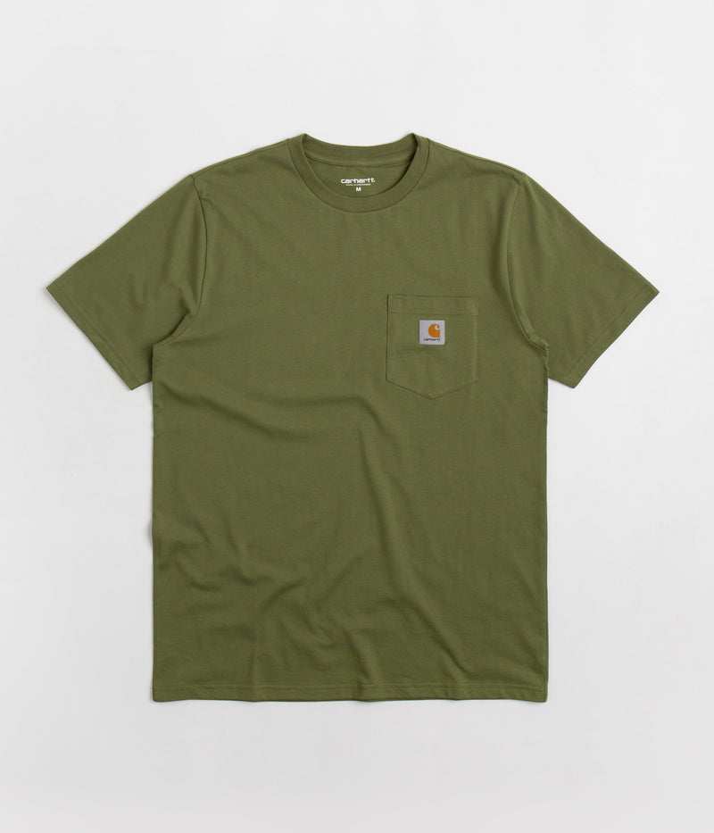 Carhartt Pocket T-Shirt in Kiwi