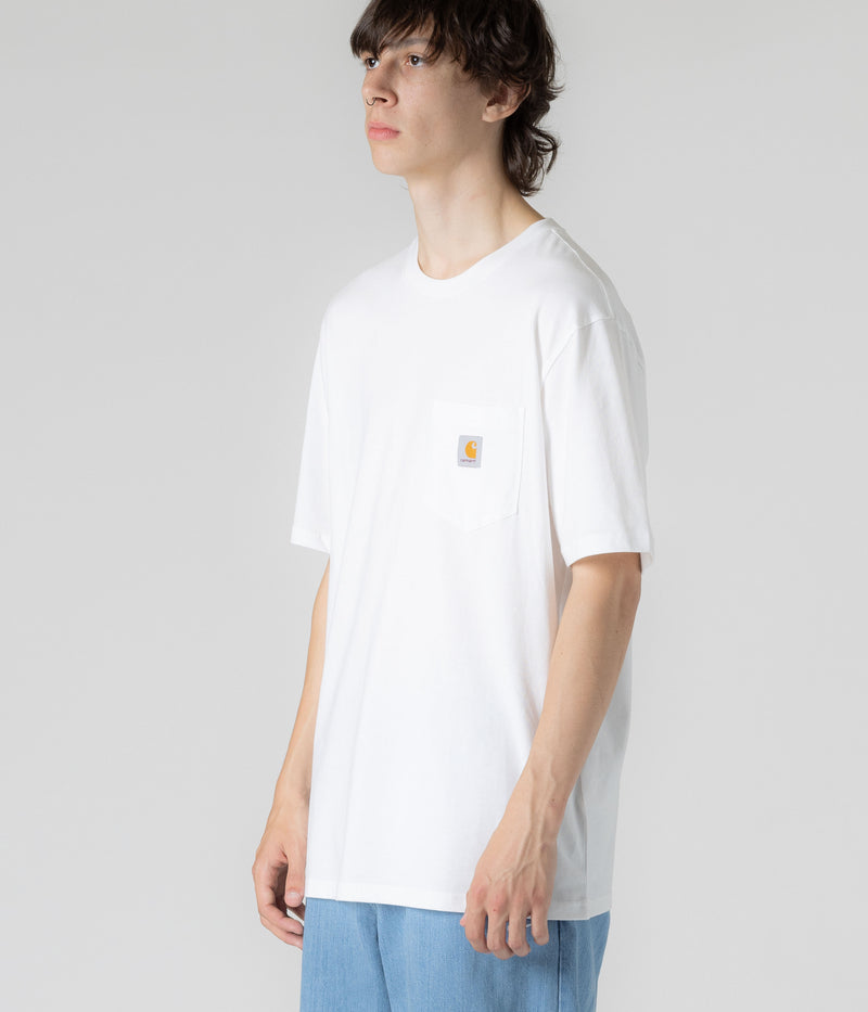 Carhartt Pocket T-Shirt in White