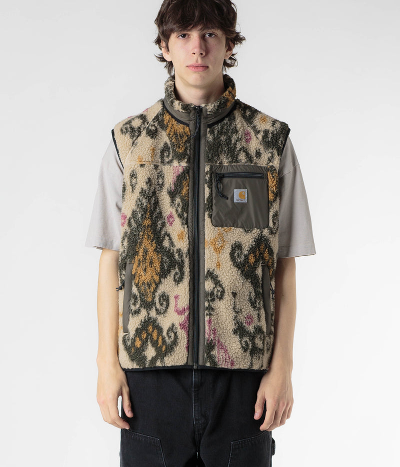 Carhartt Prentis Liner Vest in Baru Jacquard and Wall / Cypress