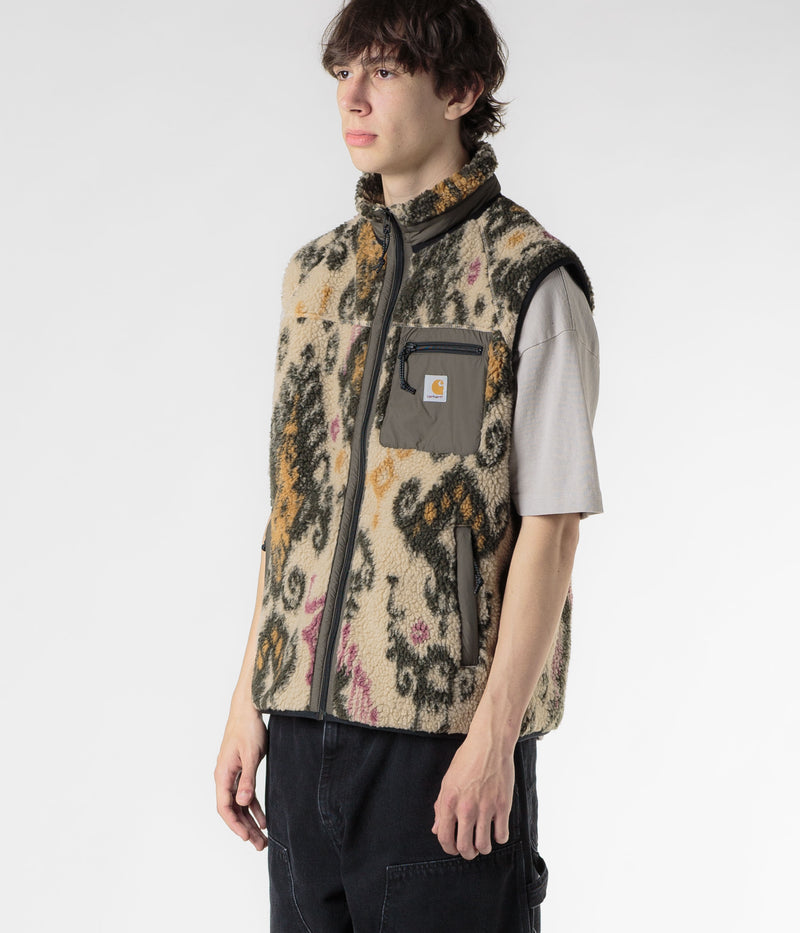 Carhartt Prentis Liner Vest in Baru Jacquard and Wall / Cypress
