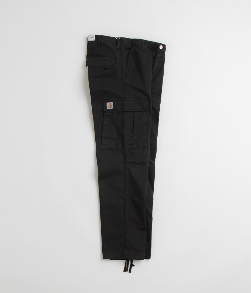Carhartt Regular Cargo Pants in Dyed Black