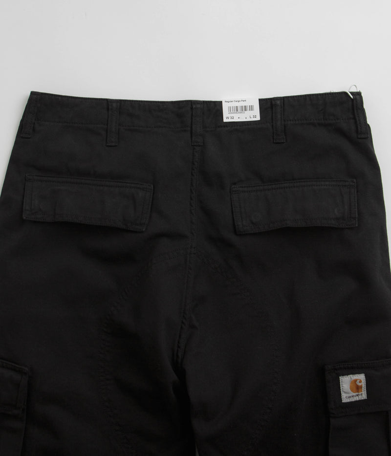 Carhartt Regular Cargo Pants in Dyed Black
