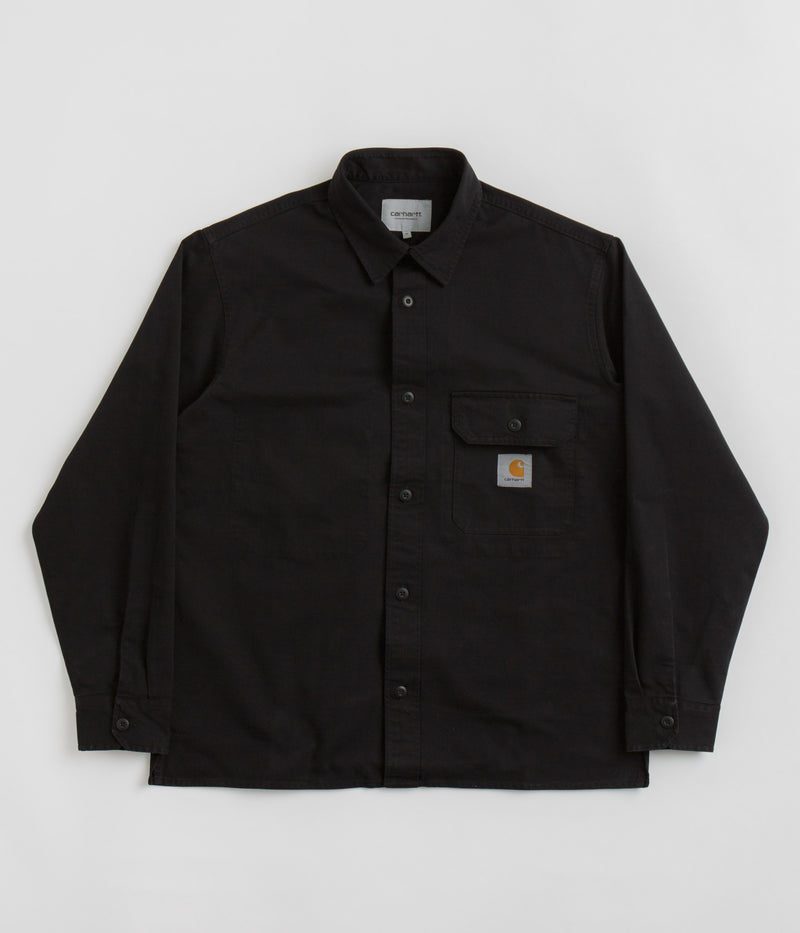 Carhartt Reno Shirt Jacket in Dyed Black