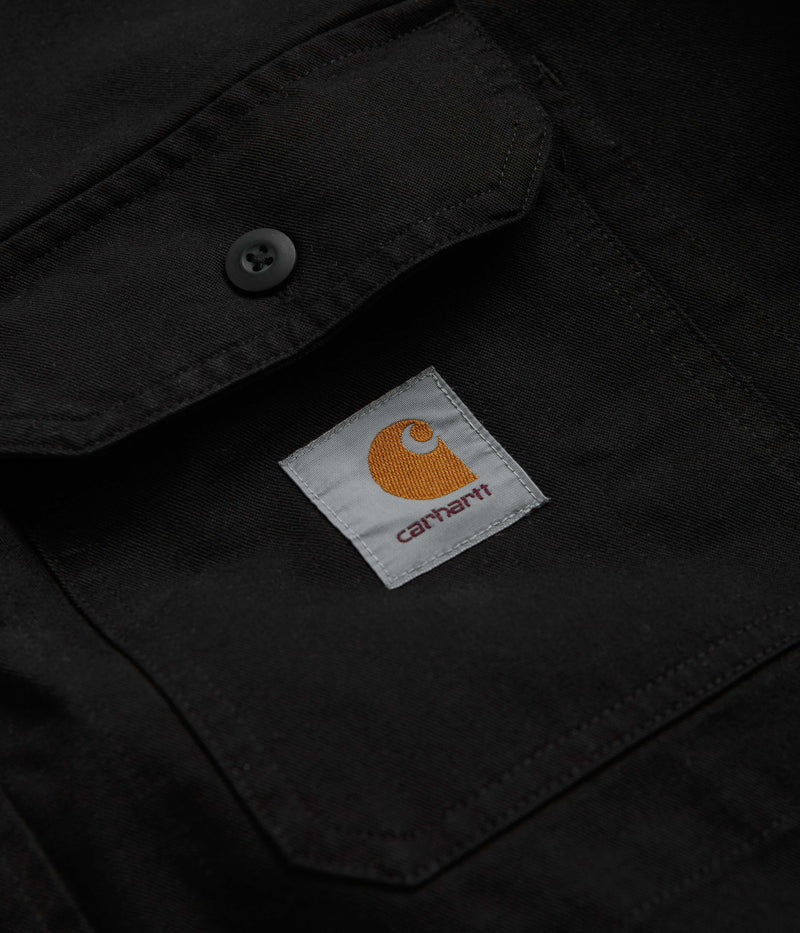 Carhartt Reno Shirt Jacket in Dyed Black
