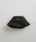 Carhartt Script Bucket Hat in Black and White