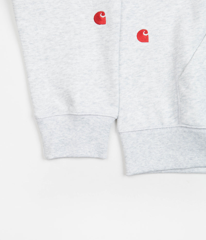 Carhartt Seek Hoodie in Ash Heather