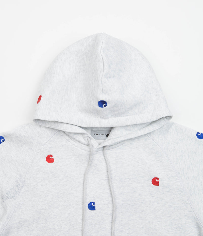 Carhartt Seek Hoodie in Ash Heather