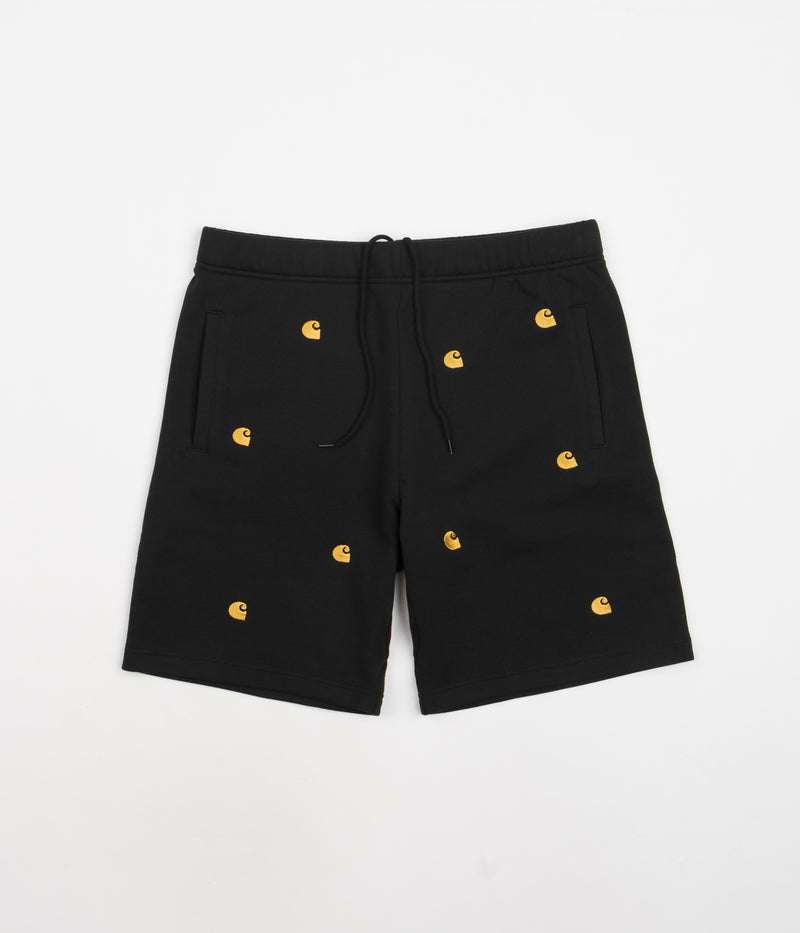 Carhartt Seek Sweat Shorts in Black
