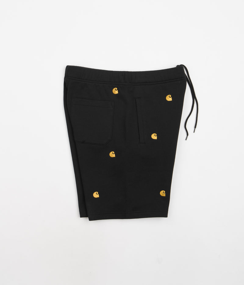 Carhartt Seek Sweat Shorts in Black