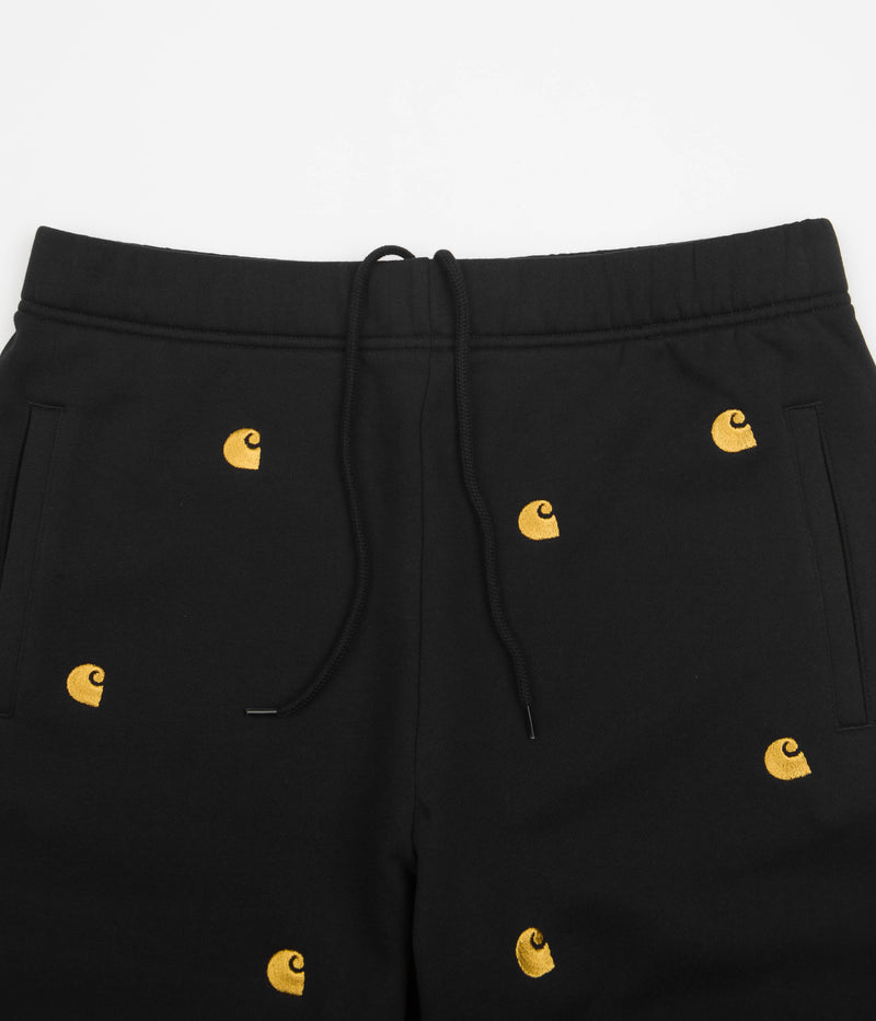 Carhartt Seek Sweat Shorts in Black