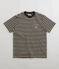 Carhartt Seidler Pocket T-Shirt in Seidler Stripe and Salt / Black
