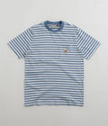 Carhartt Seidler Pocket T-Shirt in Sorrent and White