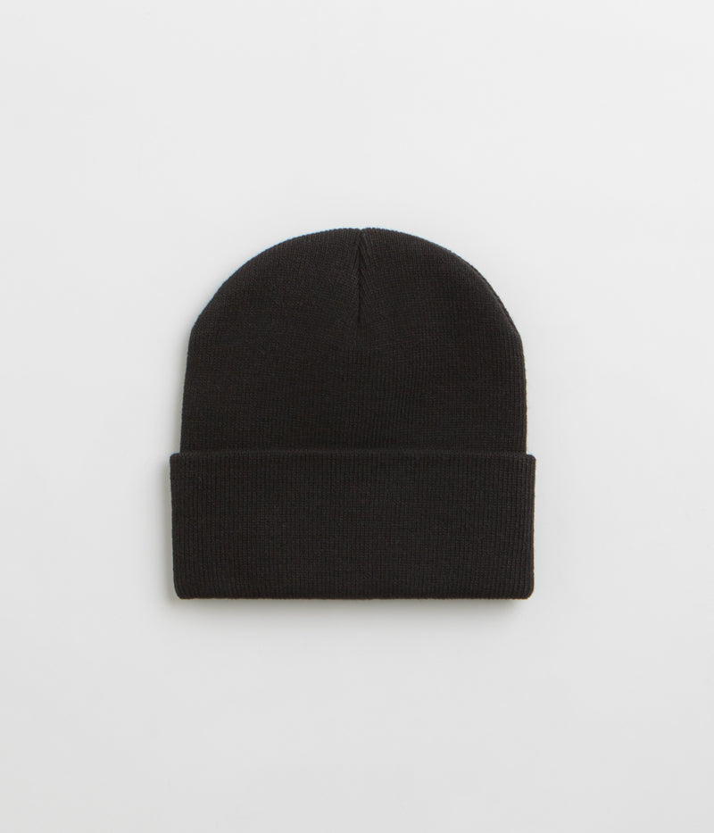 Carhartt Short Watch Hat Beanie in Black