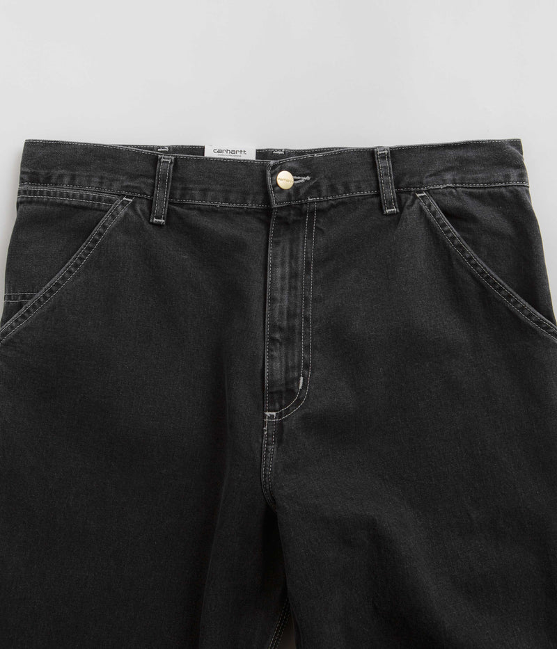 Carhartt Simple Pants in Heavy Stone Washed Black