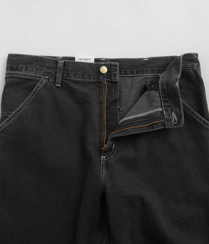 Carhartt Simple Pants in Heavy Stone Washed Black